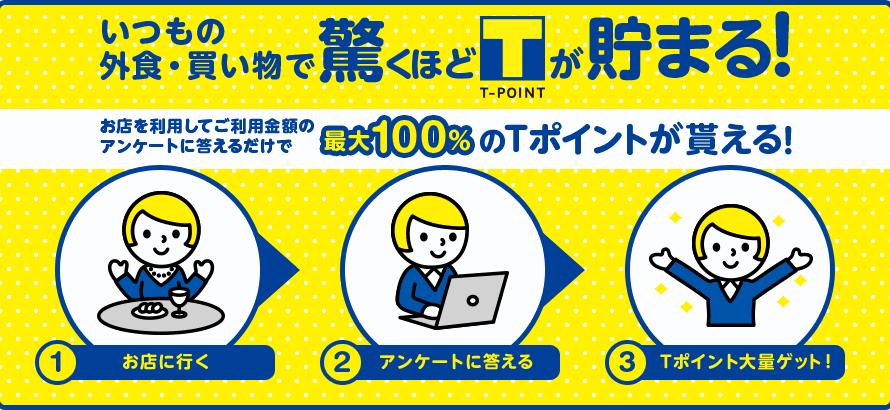 ポイ活 Tモニターとは Tポイントが簡単に貯まる方法とお得な